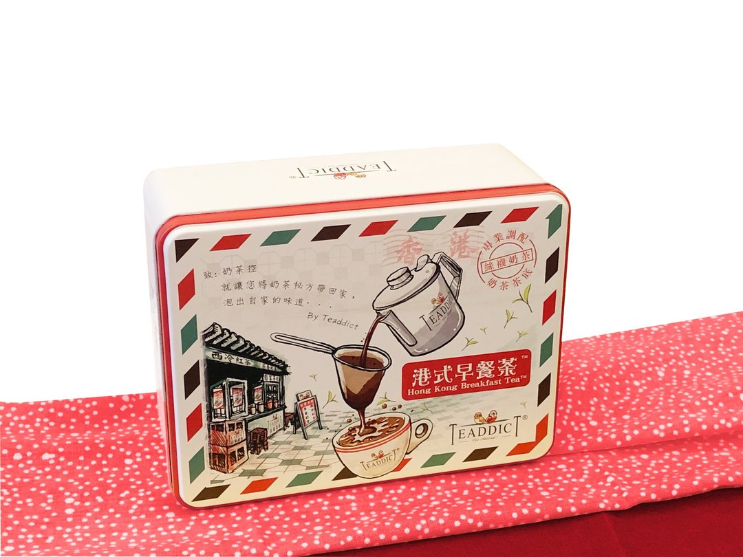 TEADDICT港式早餐茶 (奶茶茶胆)| 小邮包DIY Set 100克茶叶连冲泡 - 茶 - 新鲜食材 红色