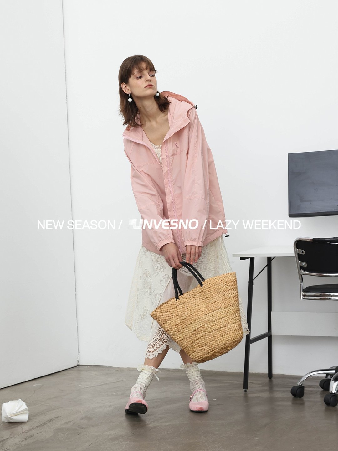 Unvesno(UN) Sport&Life系列UPF50+防水透气轻盈休闲通勤防晒服 - 男装外套 - 其他材质 