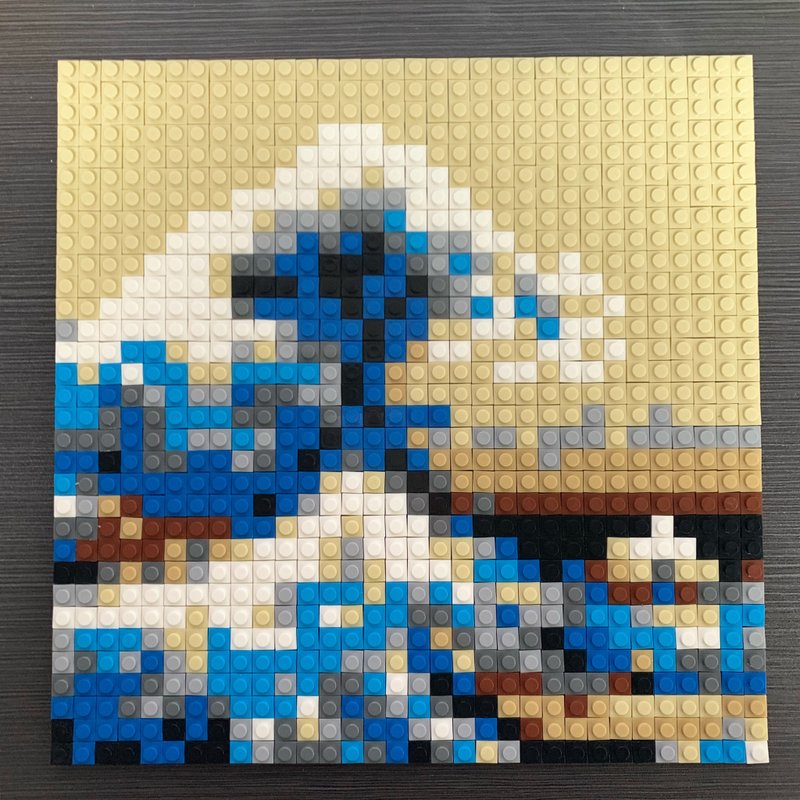 名画积木马赛克拼图 - 其他 - 塑料 