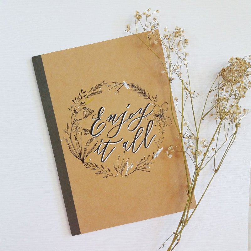 Mstandforc 笔记本｜Enjoy it all - 笔记本/手帐 - 纸 咖啡色