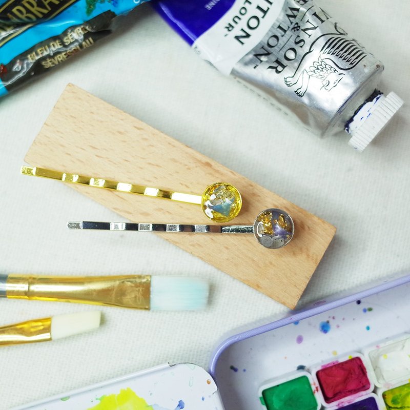 璀璨 发夹 一字夹 - 发饰 - 防水材质 多色