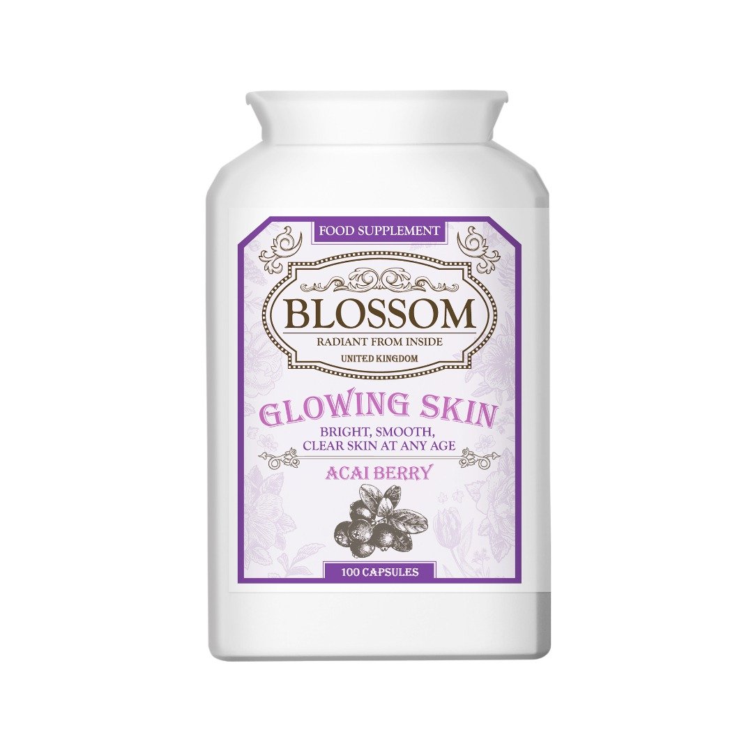 高抗氧巴西野莓 | 英国Blossom亮光肌100粒 (4+1套装) - 健康/养生 - 浓缩/萃取物 咖啡色