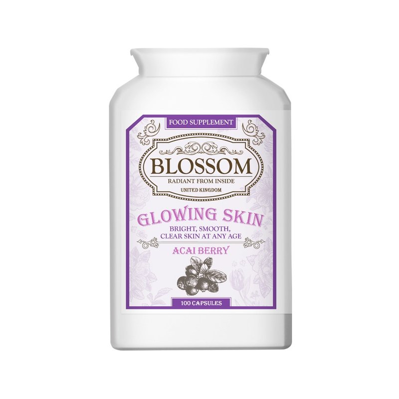 高抗氧巴西野莓 | 英国Blossom亮光肌100粒 (4+1套装) - 健康/养生 - 浓缩/萃取物 咖啡色