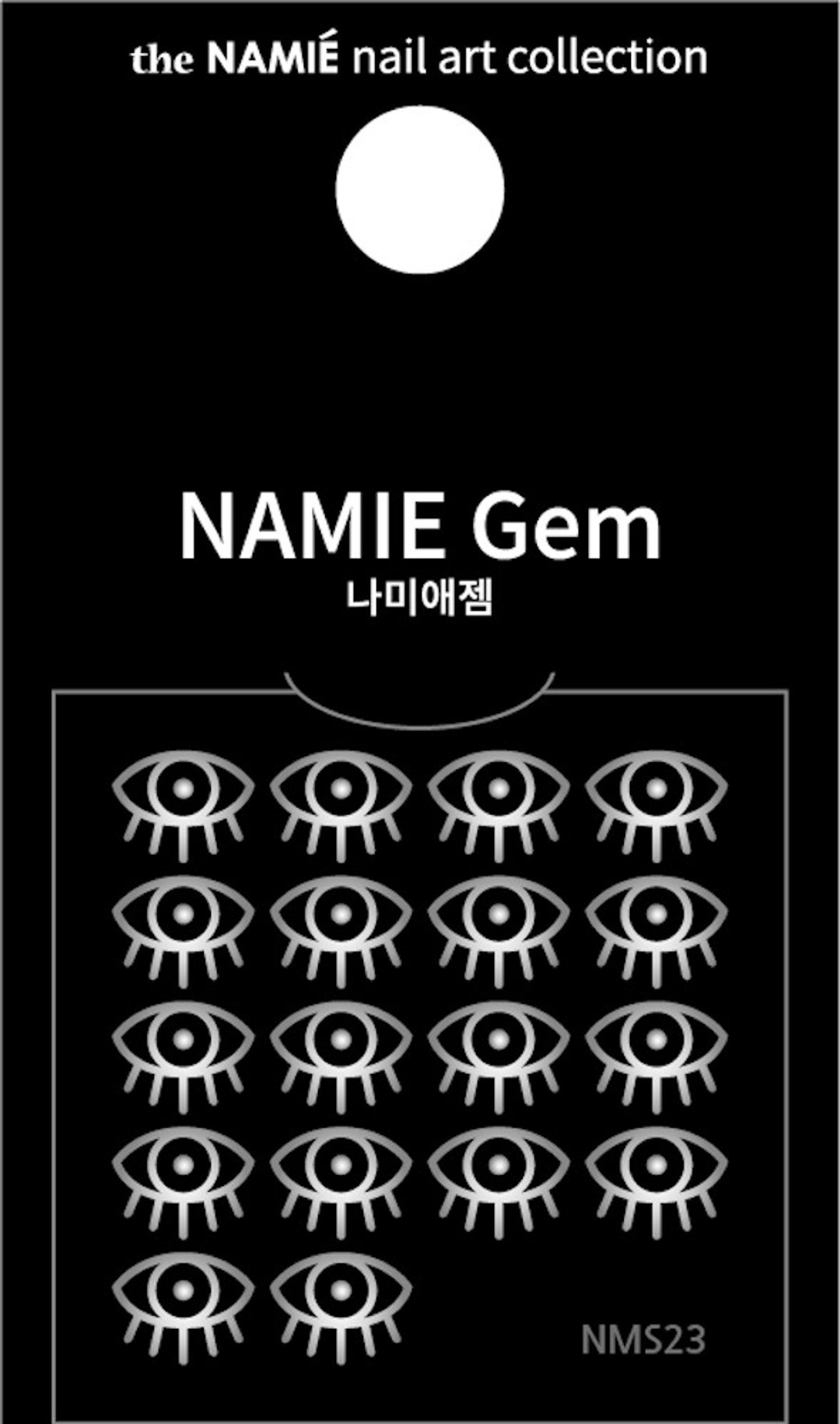 【专业用】NAMIE Gem 美甲装饰艺术贴纸 Normal Metallic 23 - 指甲油/指甲贴 - 纸 金色