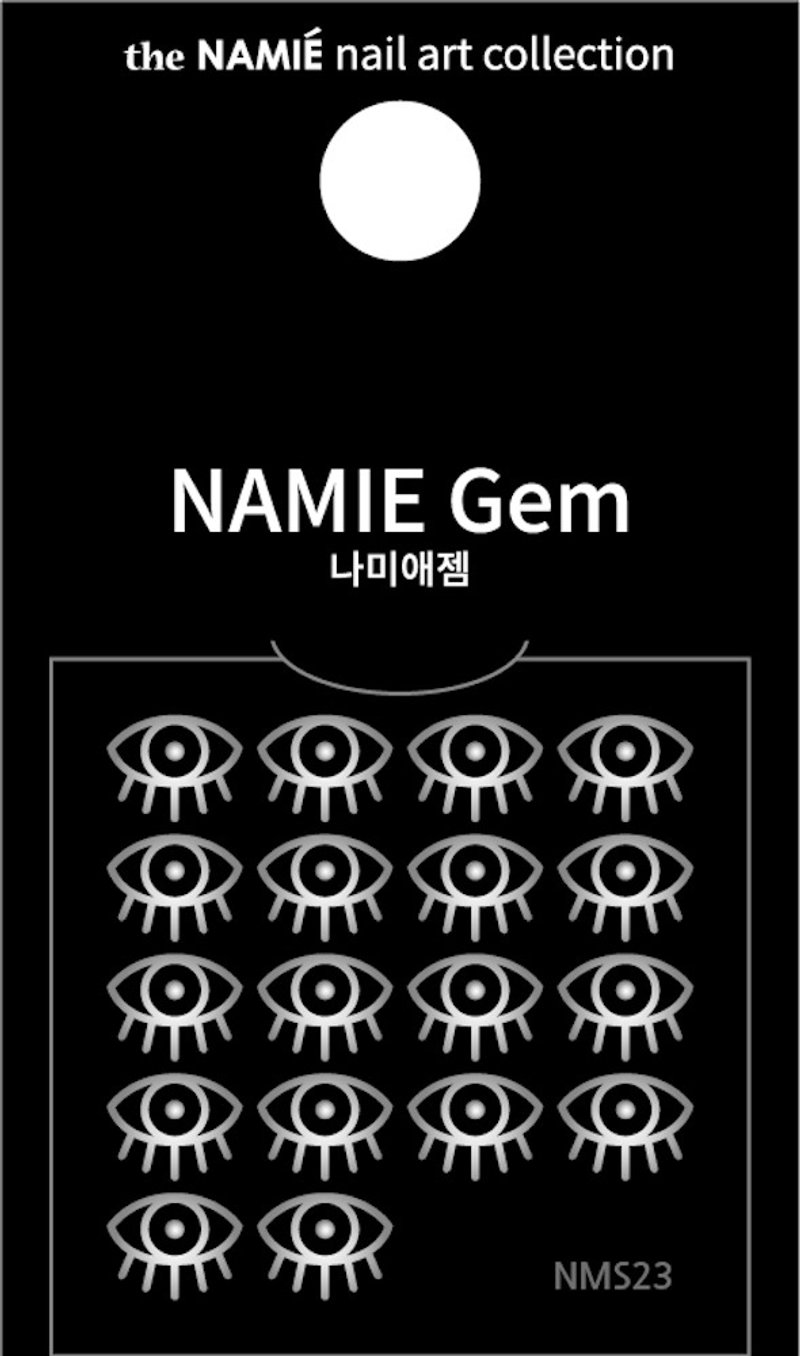 【专业用】NAMIE Gem 美甲装饰艺术贴纸 Normal Metallic 23 - 指甲油/指甲贴 - 纸 金色