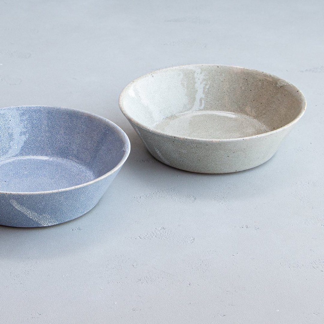 kasane Bowl L kairagi / - 碗 - 陶 灰色