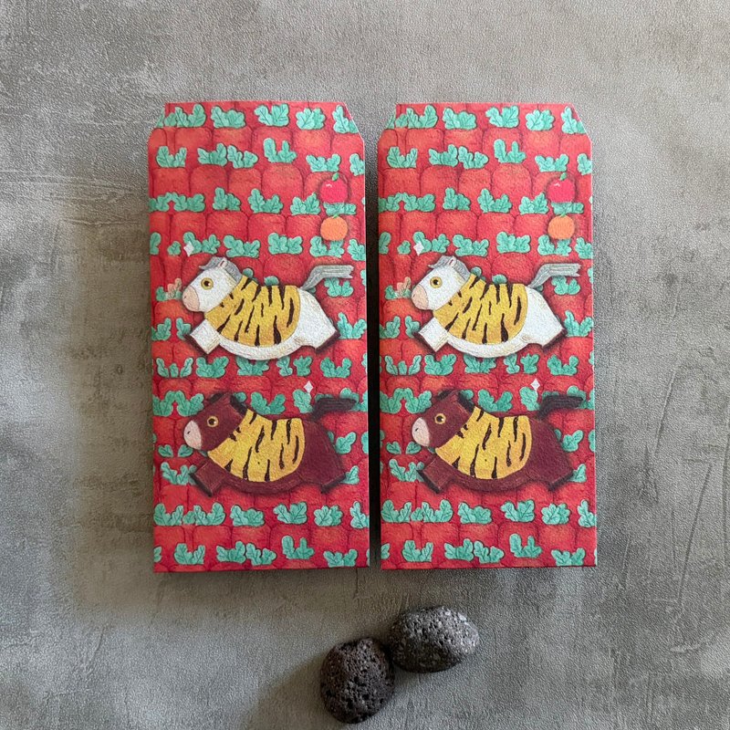 马马虎虎 马年红包袋 - 红包/春联 - 纸 红色