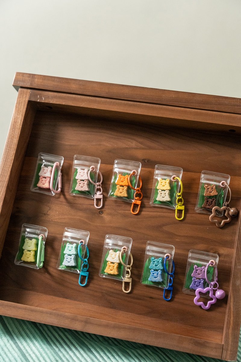 小bo蜡粒匙扣 - 钥匙链/钥匙包 - 蜡 多色