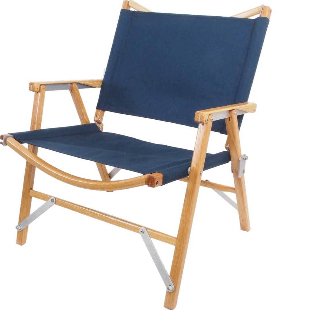 Kermit Chair 国际版白橡木克米特椅(海军蓝) 户外折叠椅 - 露营用品 - 木头 蓝色