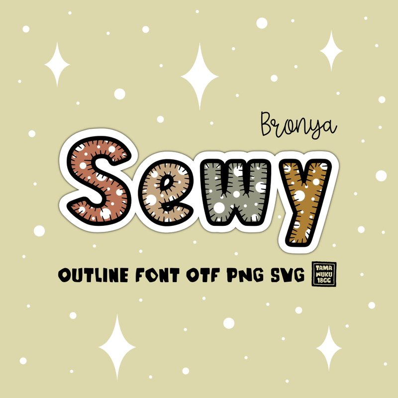 布洛妮亚·苏伊 OTF PNG SVG - 字体设计 - 其他材质 