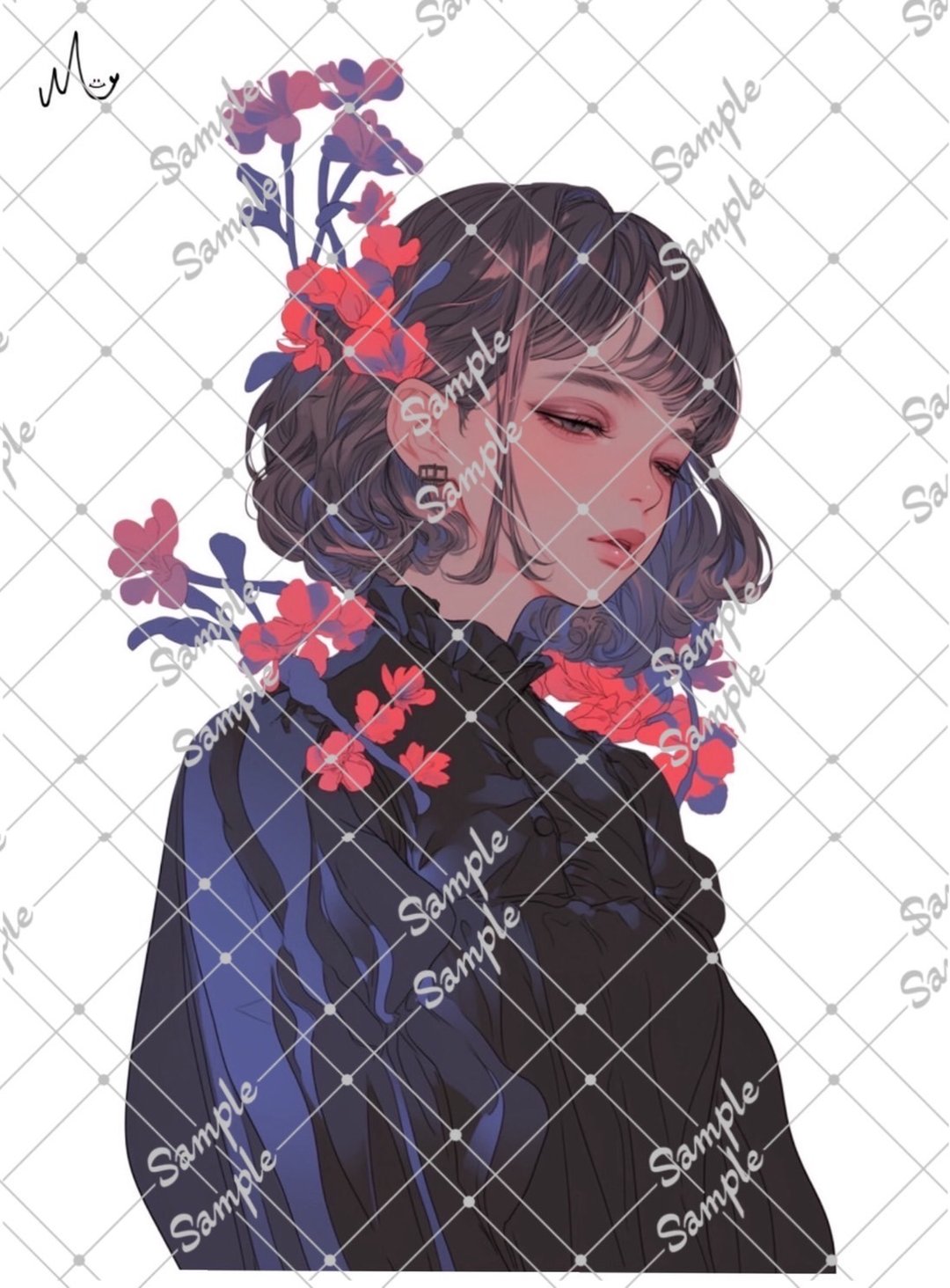 原创人物贴纸 8月新款 - 贴纸 - 纸 