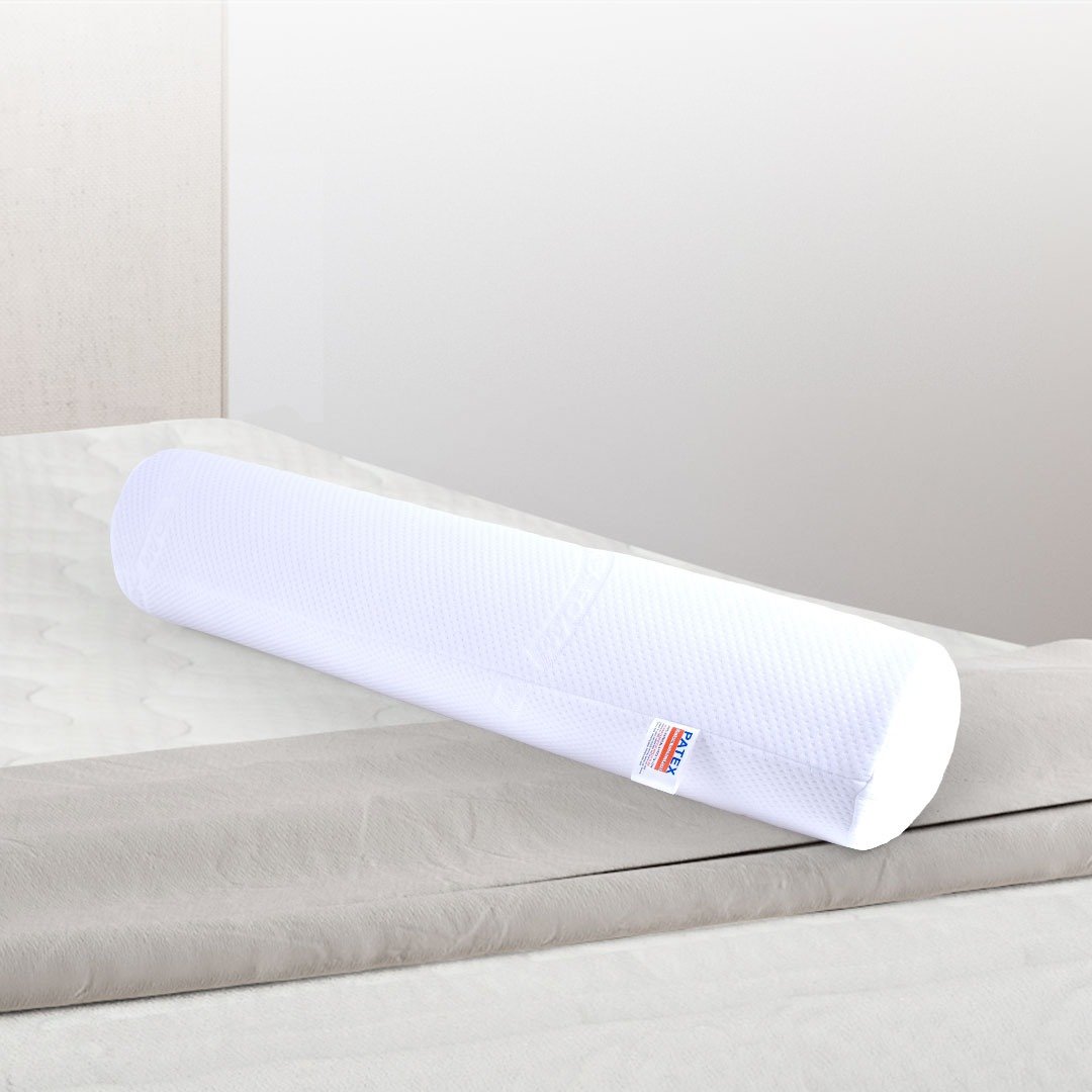 100% 正品乳胶枕垫，PATEX，型号 BODY Bolster – 睡眠定位器，代码 PB - 枕头/抱枕 - 乳胶 白色