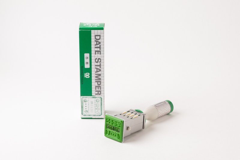 用于每日纪录！【天气、体调、日期】回转印*36mm方*KS_TT1 - 印章/印台 - 橡胶 