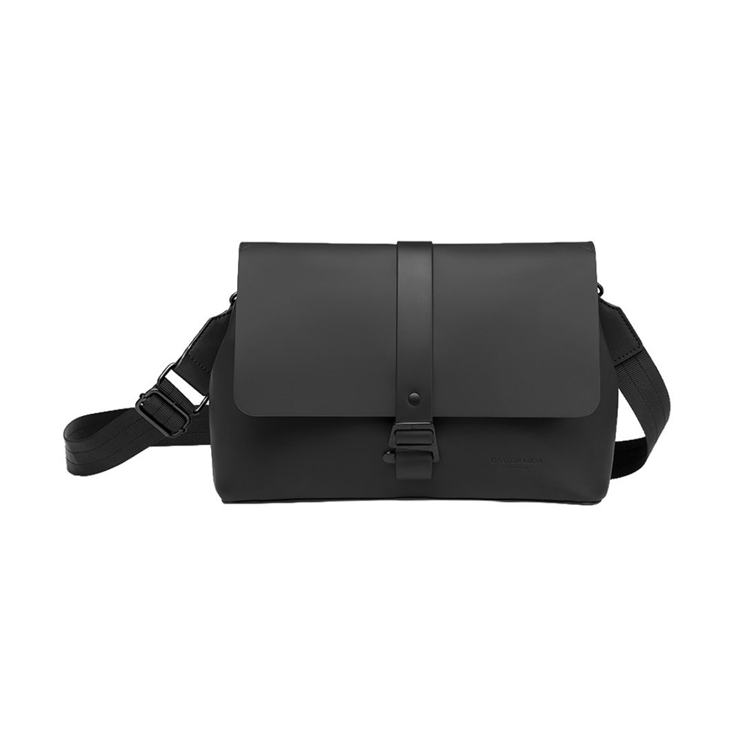 Gaston Luga Spläsh Crossbody Medium 中型斜肩/侧背包 -经典黑 - 侧背包/斜挎包 - 其他材质 黑色