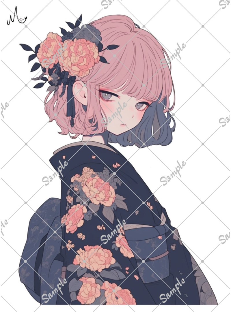 原创人物贴纸 - 贴纸 - 纸 