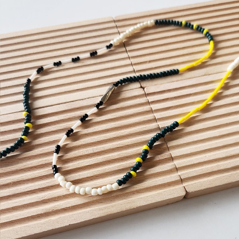 青苹乐园 Green Apple Garden  | 手工串珠项链 - 项链 - 其他材质 多色