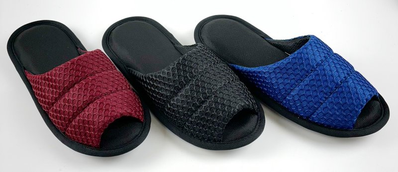 AC RABBIT 室内用低均压气垫鞋 舒缓压力包型拖鞋 SP-2403S12EC-B - 室内拖鞋 - 聚酯纤维 多色