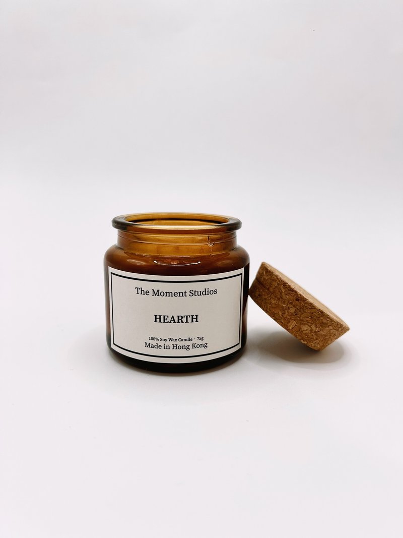 【香港手工制】 No.21 Hearth - Candle 75G - 蜡烛/烛台 - 玻璃 