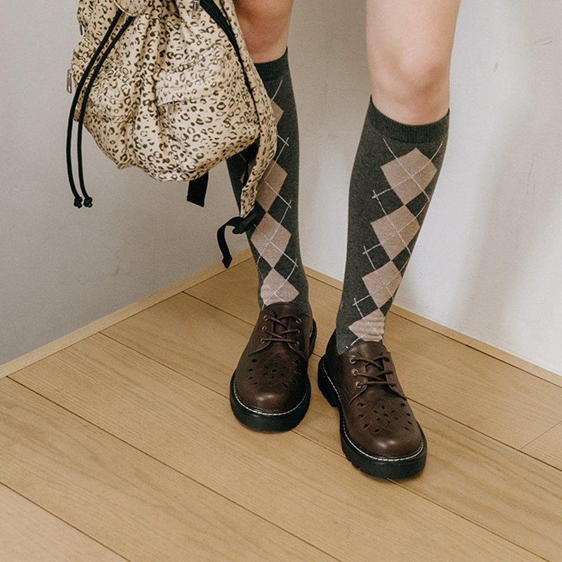 PRE-ORDER韓國品牌 MACMOC Tillda 3.5cm鞋跟樂福鞋 Brown - 其他 - 其他材质 