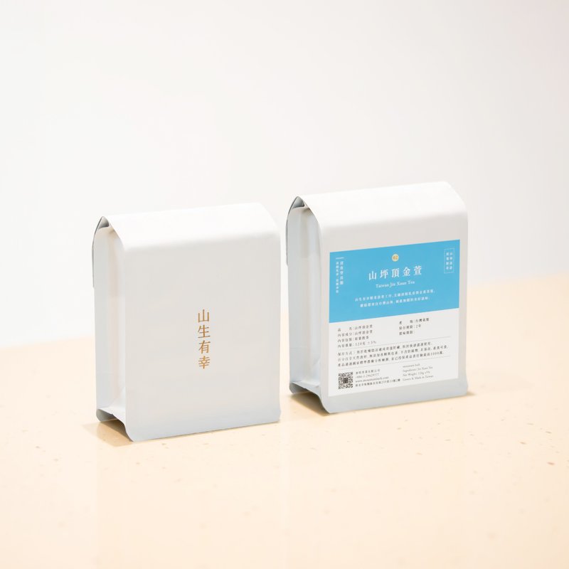 【山坪顶 金萱】台湾原叶散茶 120克 环保夹链袋装 2份组 - 茶 - 新鲜食材 蓝色