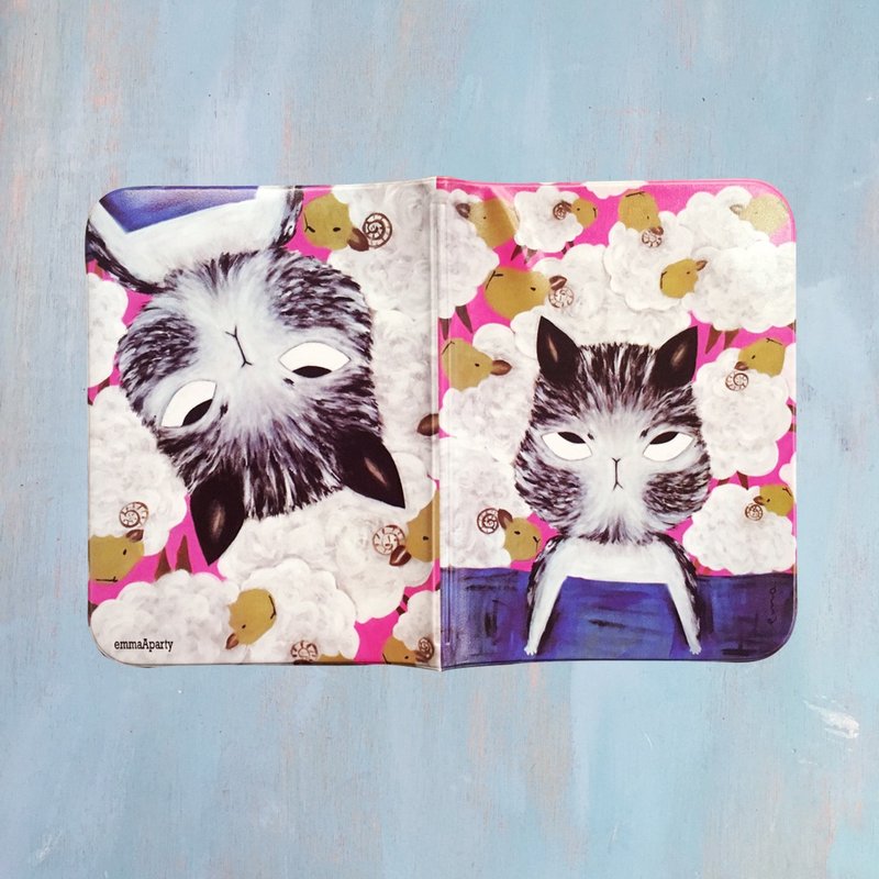 emmaAparty插画护照夹:数ㄧ数羊 - 护照夹/护照套 - 塑料 