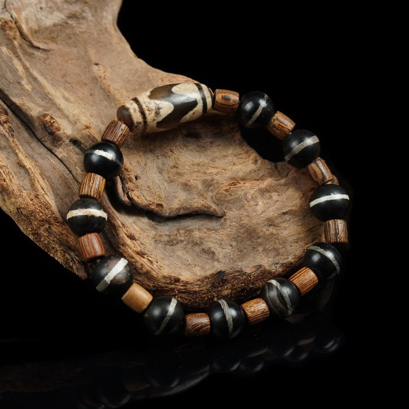 西亚虎牙.一线药师珠手串(手围16厘米) - 手链/手环 - 其他材质 