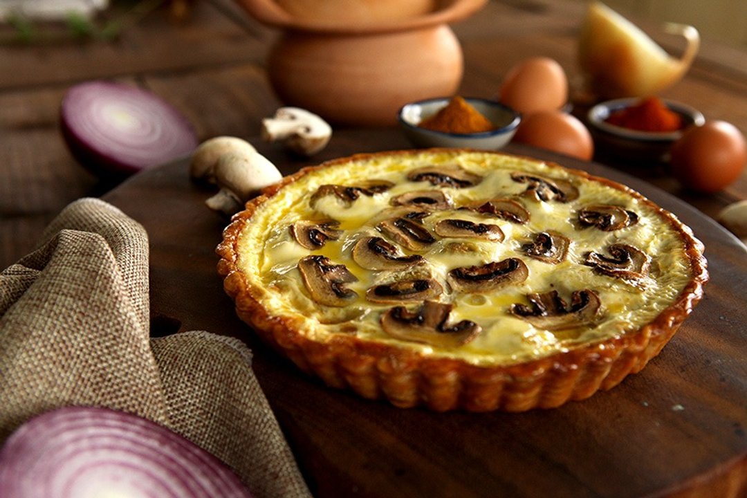 印度香料咖喱鸡咸派/可生酮 masala curry Quiche - 咸派/甜派 - 新鲜食材 