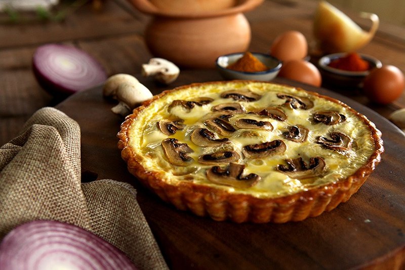 印度香料咖喱鸡咸派/可生酮 masala curry Quiche - 咸派/甜派 - 新鲜食材 