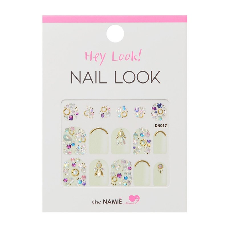 【 DIY 美甲】Hey Look 美甲装饰艺术贴纸 亮珠艺术 - 指甲油/指甲贴 - 纸 金色
