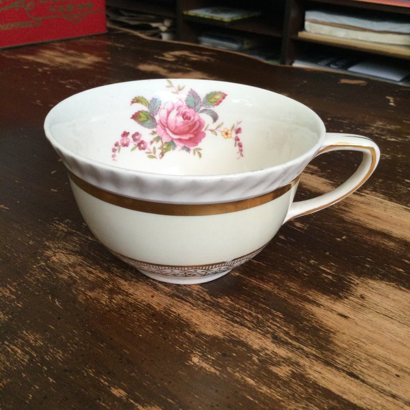 老英国玫瑰茶杯-11 - 其他杯子 - 瓷 