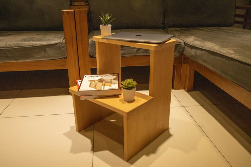 【非木不可】实木两层梯椅丨 置物凳丨 矮梯丨 梯凳 丨登高 - 其他家具 - 木头 咖啡色