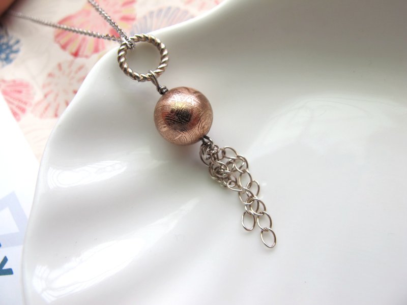 天铁 925纯银 【流苏】天铁设计项链款 - 手链/手环 - 水晶 金色