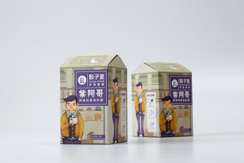 谷子里 紫阿哥 - 谷物麦片 - 其他材质 紫色