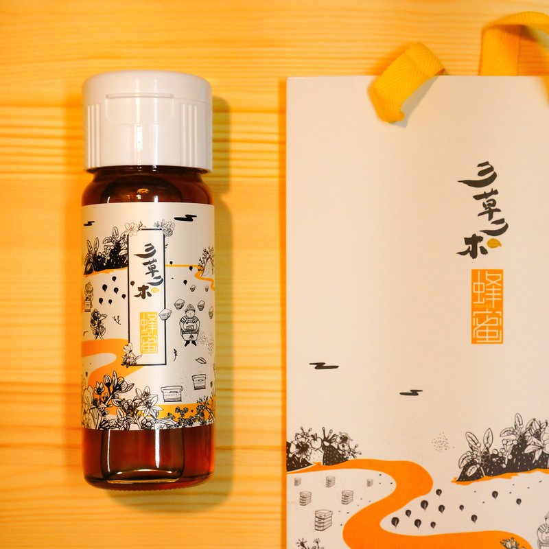 台湾季节熟成蜂蜜/420g装 - 健康/养生 - 玻璃 金色