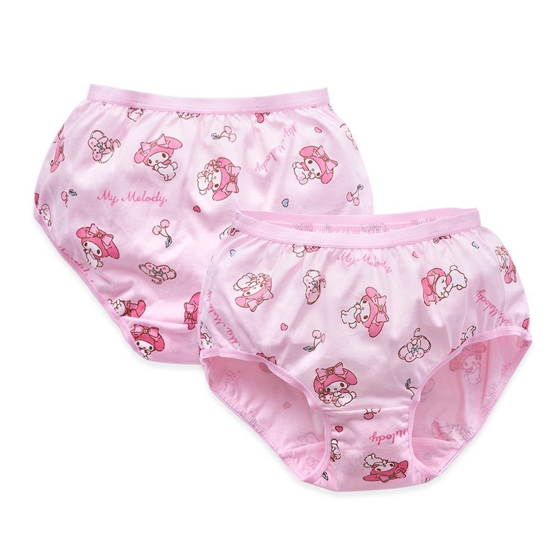 【ONEDER旺达】三丽鸥 美乐蒂纯棉(2入)女童内裤 童内裤 纯棉内裤 - 童装上衣 - 棉．麻 