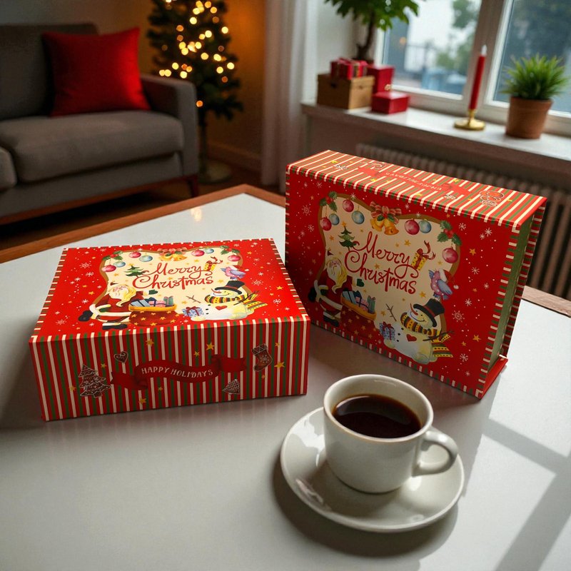 圣诞好心情・GABA黑糖块综合礼盒5gX70颗 - 蜂蜜/黑糖 - 纸 