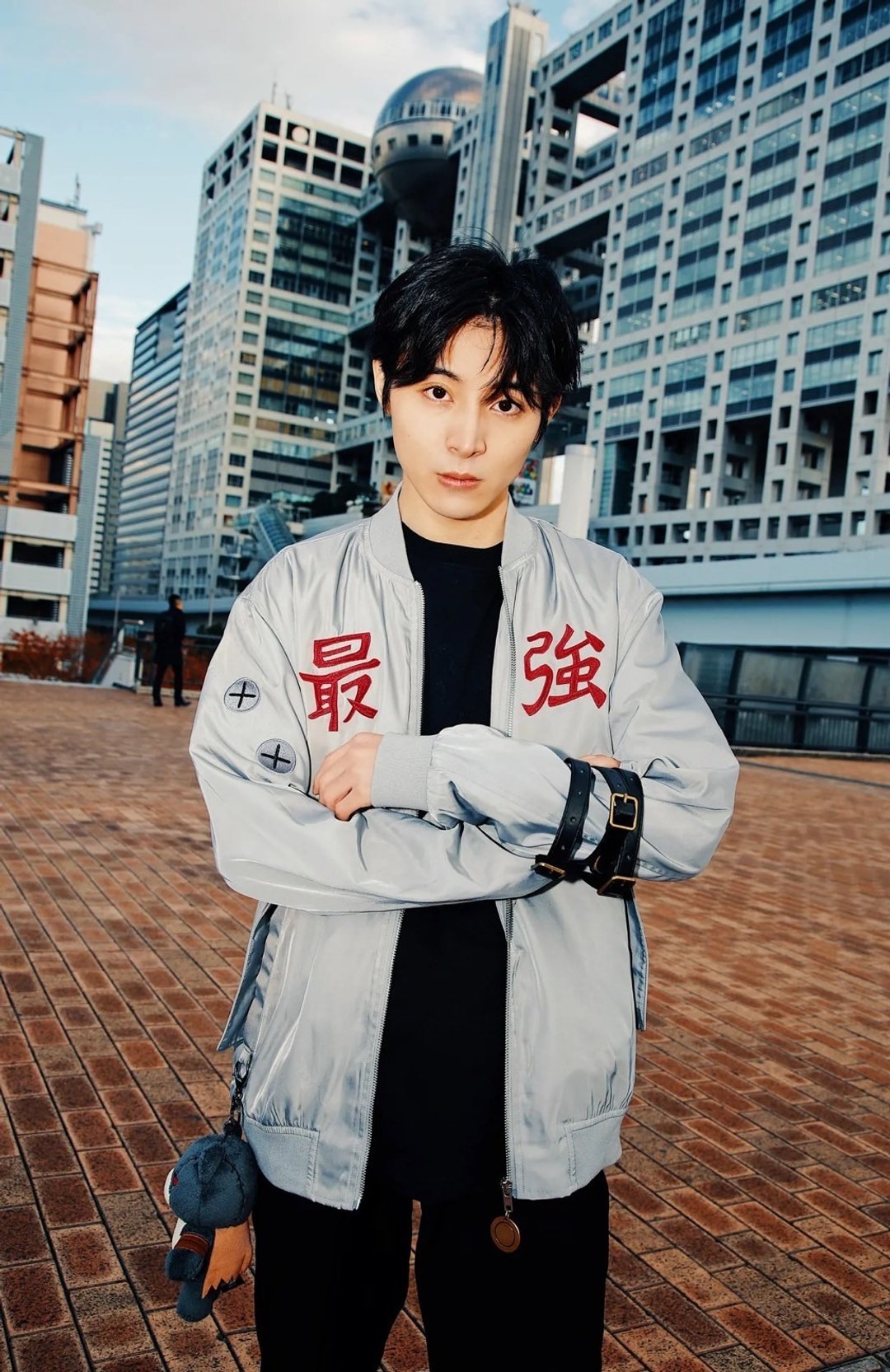 【XRAGE X 数码宝贝Digimon联名】钢铁悟空兽 飞行外套 MA-1 - 男装外套 - 其他材质 灰色