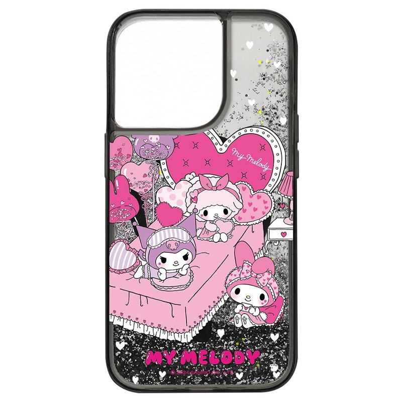彼安诺 姐妹真心话 黑色流沙 防摔壳 iPhone 16 15 14 13 Pro Max - 手机壳/手机套 - 环保材料 黑色