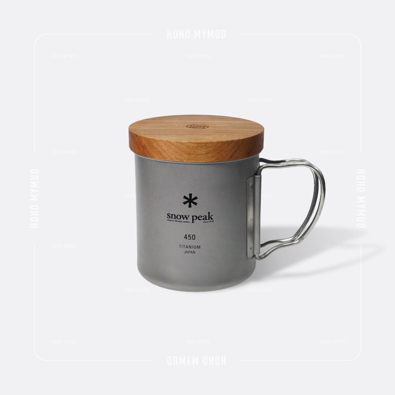 Rough Paper 樱桃木杯盖 Snow Peak Single/Double Wall Cup 适用 - 露营用品 - 木头 