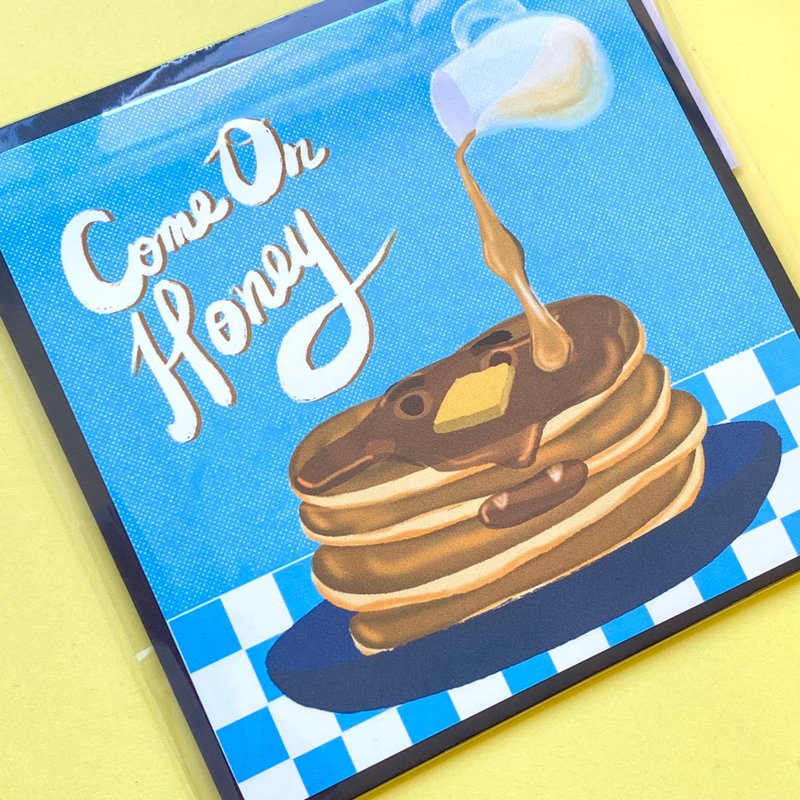 Come On Honey 连信封 - 卡片/明信片 - 纸 多色