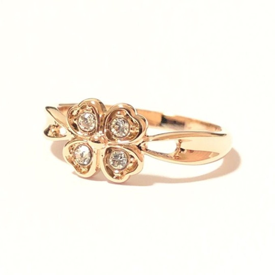 Happy Clover Ring - 戒指 - 其他金属 金色