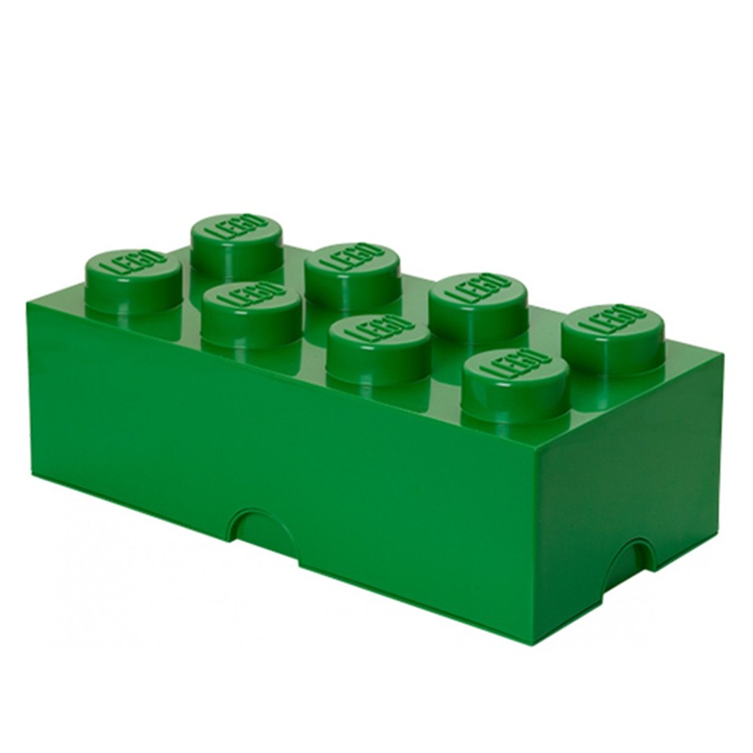 Room Copenhagen 乐高 LEGO 8凸收纳盒-深绿(40041734) - 收纳用品 - 其他材质 