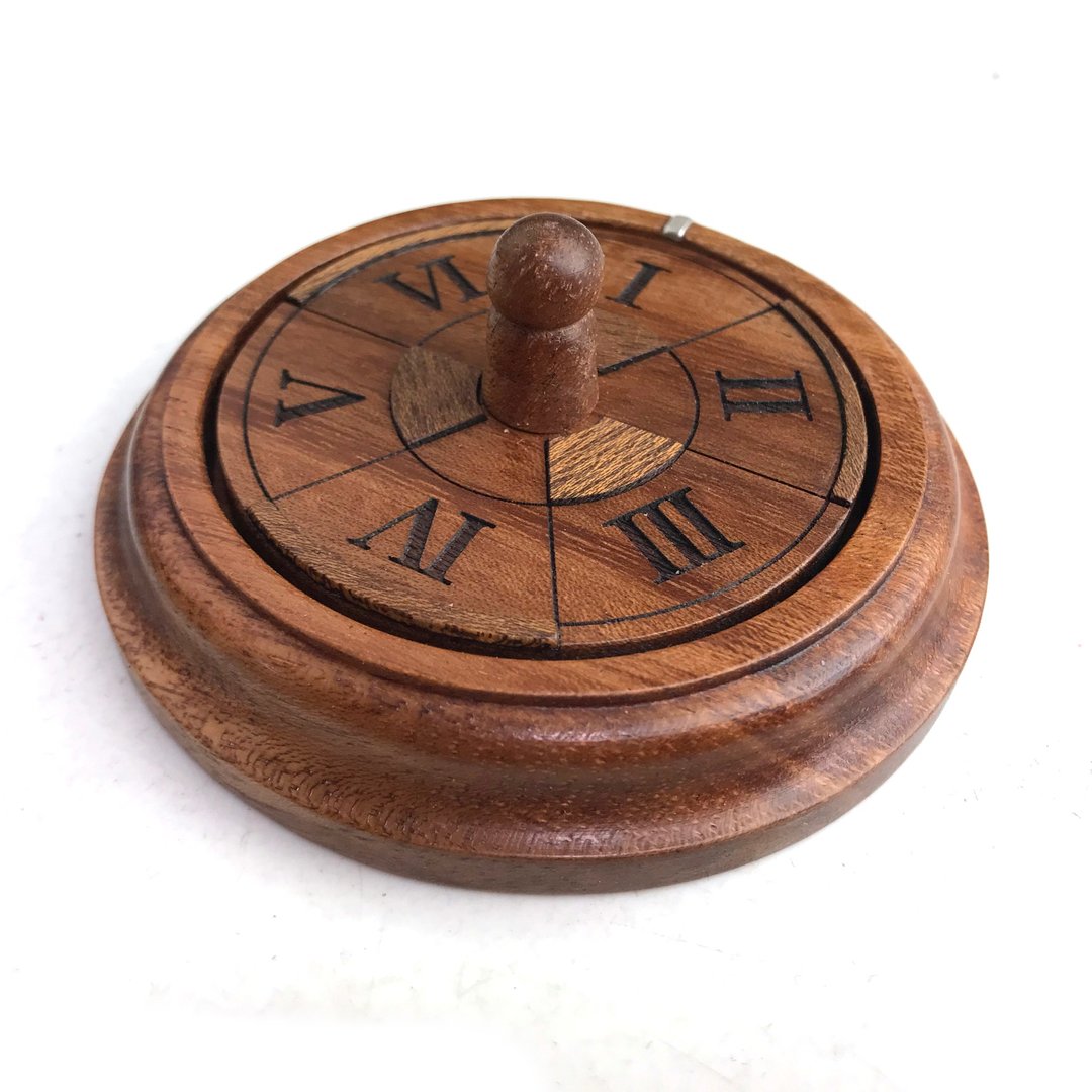 Wooden Roulette - 桌游/玩具 - 木头 咖啡色