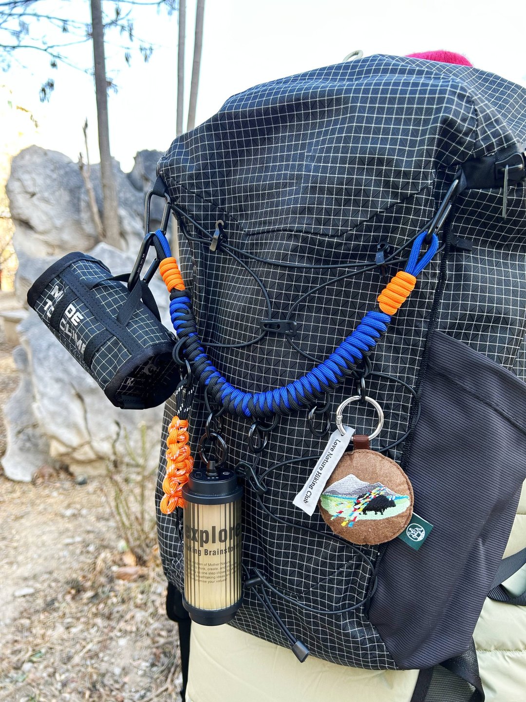 手工户外挂绳登山挂绳编织多功能手机挂绳防丢机能风 - 露营用品 - 其他人造纤维 多色