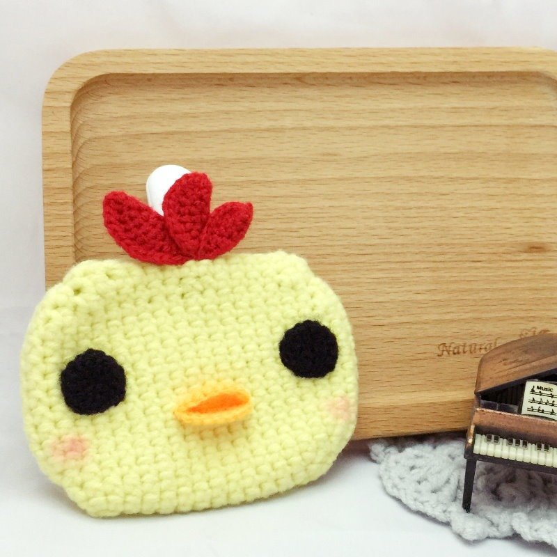 咕咕鸡．平安符袋（护身符袋、御守套）～ 最温暖可爱的弥月礼 - 满月礼盒 - 聚酯纤维 