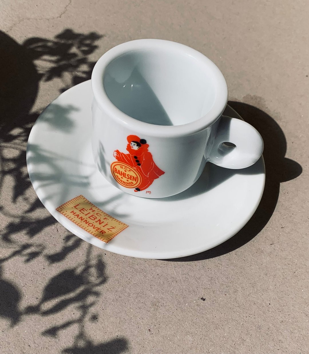 汉诺威 -百年品牌饼干 - Leibniz Espresso 杯子 浓缩咖啡杯 - 咖啡壶/周边 - 瓷 