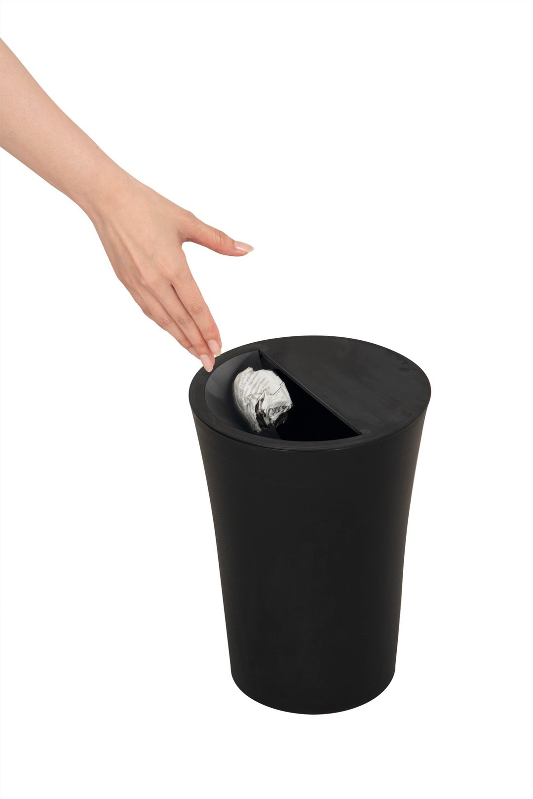 日本TONBO UNEED系列圆形半开垃圾桶7.3L - 垃圾桶 - 塑料 