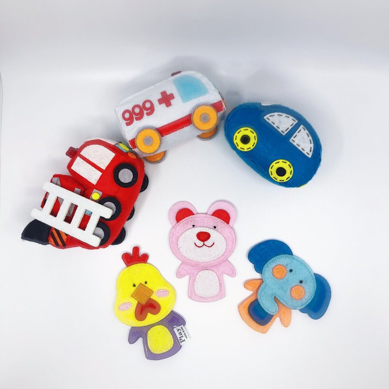 小动物坐车去 - 玩具/玩偶 - 其他人造纤维 