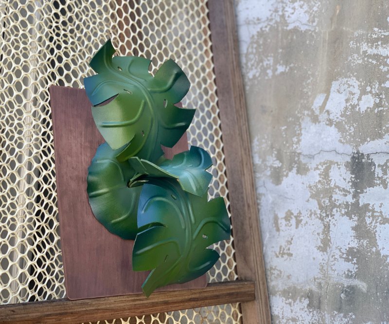 龟背芋 软装设计 植栽壁挂 家饰艺术 - 摆饰 - 真皮 