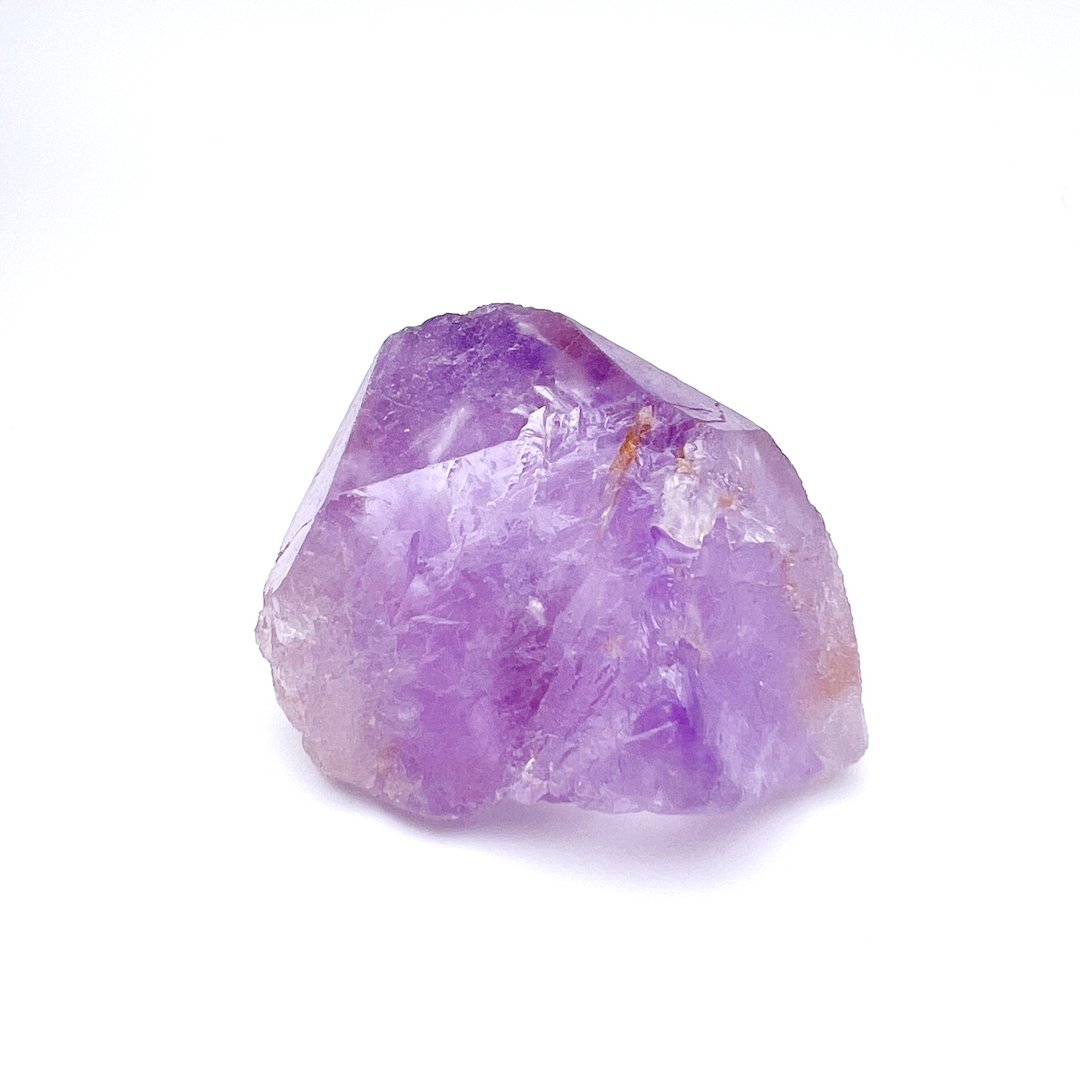钟情。原矿 摆件 疗愈 能量 冥想 l 紫骨干水晶 紫水晶 有矿坑 l - 摆饰 - 水晶 紫色